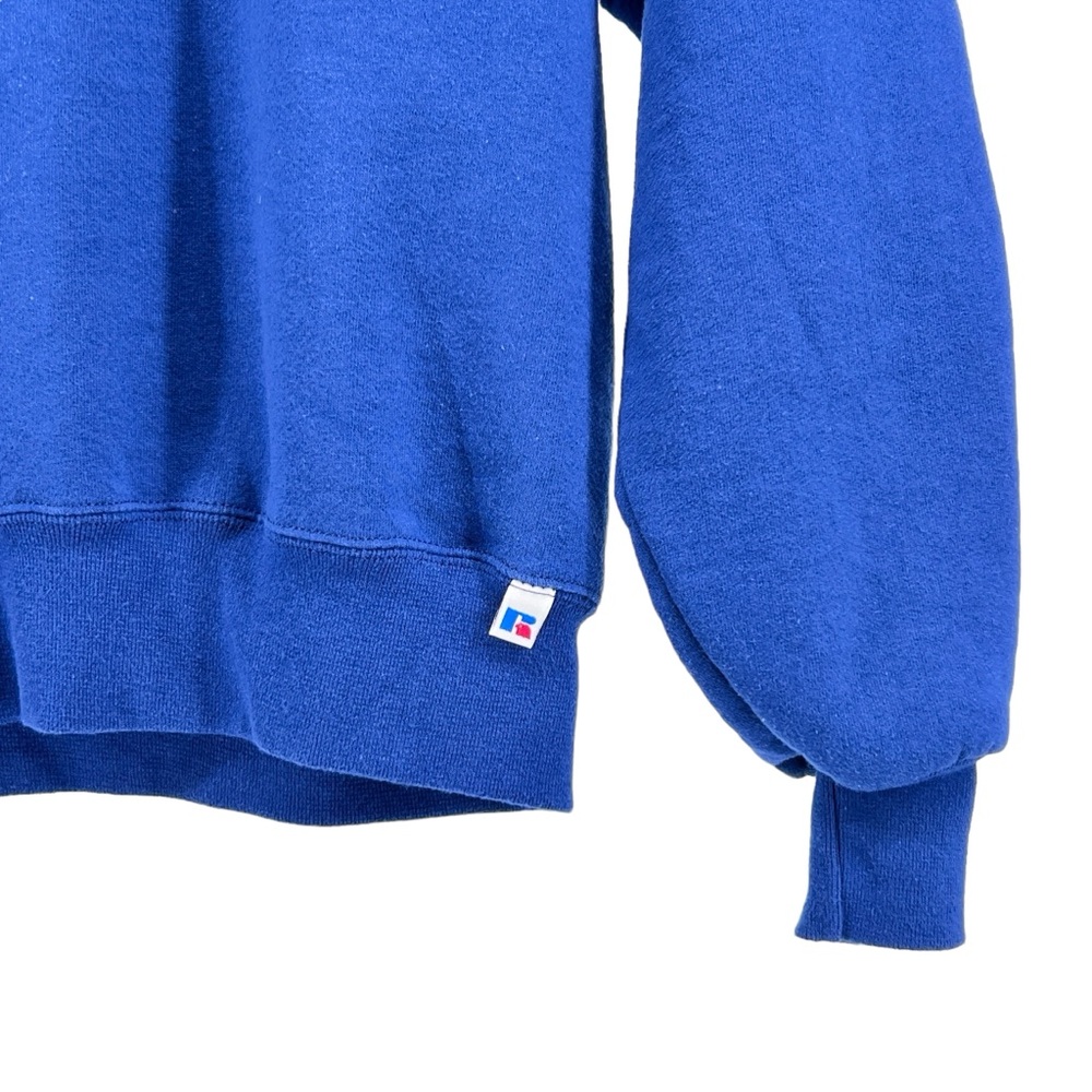 Vtg Russell Athletic USA Crewneck Sweatshirt S Unisex Embroidered Blue Olympics - Picture 4 of 12